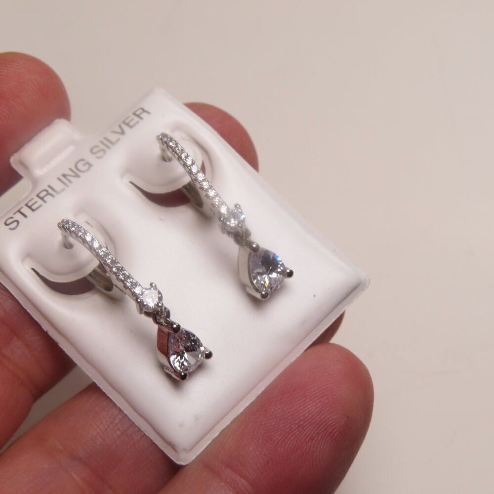 Sterling Silver Earring Hand Crafted Dangling